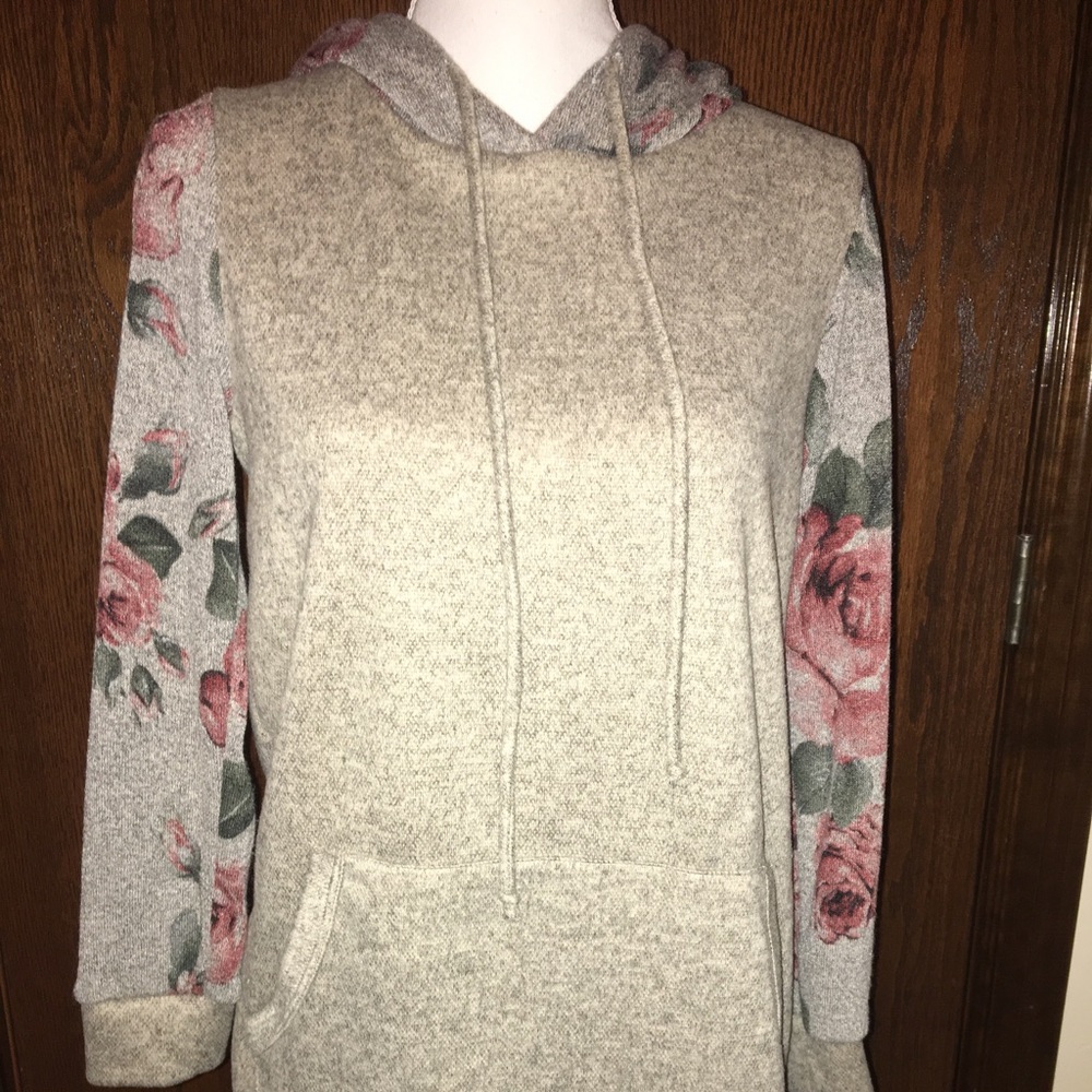 Floral Hoodie